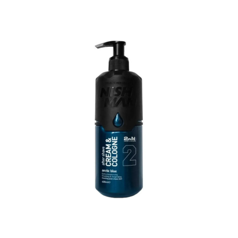 Бальзам после бритья Nishman After Shave Arctic Blue No.2, 400 мл