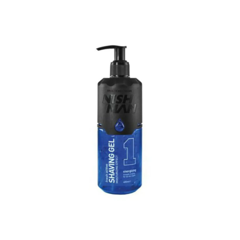 Гель для гоління Nishman Shaving Gel No.1 Fresh Active, 400 мл