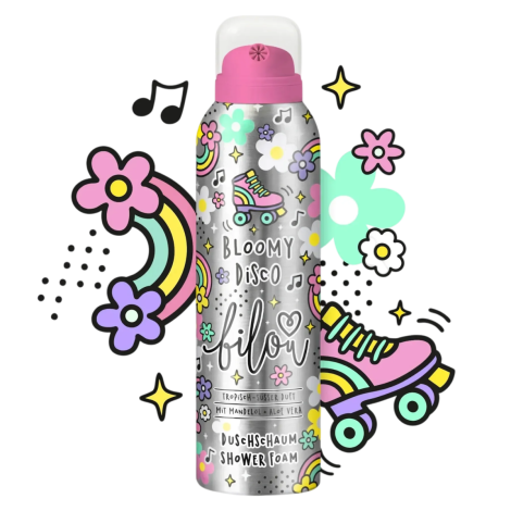 Пенка для душа Bilou Bloomy Disco, 200 мл