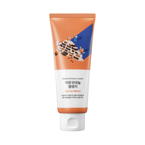 Пенка для умывания с экстрактом соевых бобов и пантенолом ROUND LAB Soybean Panthenol Cleanser, 150 мл