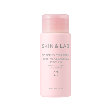 Ензимна пудра SKIN&LAB 3D PDRN × Collagen Enzyme Cleansing Powder, 50 г
