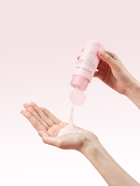 Ензимна пудра SKIN&LAB 3D PDRN × Collagen Enzyme Cleansing Powder, 50 г