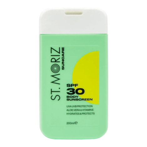 Сонцезахисний лосьйон для тіла St Moriz Suncare SPF 30 Body Sunscreen, 200 мл