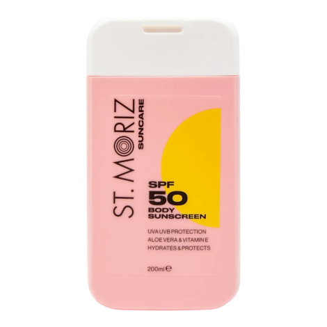 Сонцезахисний лосьйон для тіла St Moriz Suncare SPF 50 Body Sunscreen, 200 мл