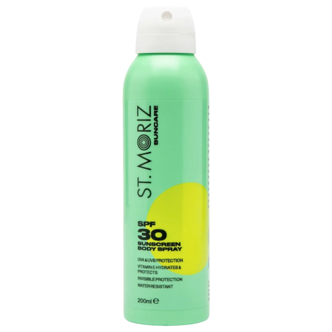 Сонцезахисний спрей для тіла St Moriz Suncare SPF 30 Body Spray, 200 мл