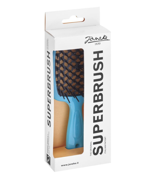 Щітка для волосся Janeke Superbrush turquoise/black - 72SP226TSE