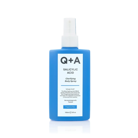 Спрей для тіла з саліциловою кислотою Q+A Salicylic Acid Body Mist, 150 мл