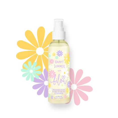 Спрей для тіла з шиммером Bilou Happy Summer, 150 мл