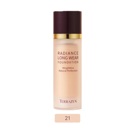 Тональна основа (відтінок 21) TERRAZEN RADIANCE LONGWEAR FOUNDATION NO.21, 30 мл