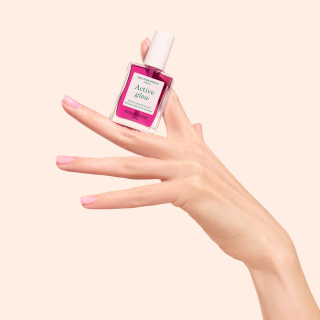 Лак для нігтів з бузковим глянцевим ефектом Manucurist Active™ Glow Grape, 15 мл