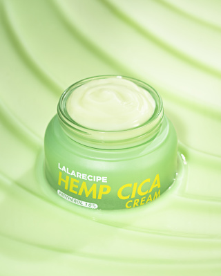 Заспокійливий гель-крем з комплексом CICA та коноплею LALARECIPE Hemp Cica Cream, 50 мл