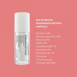 Антивікова інтенсивна ампула з ретинолом Usolab Bio Intensive Regenarate Retinol Ampoule, 30 мл