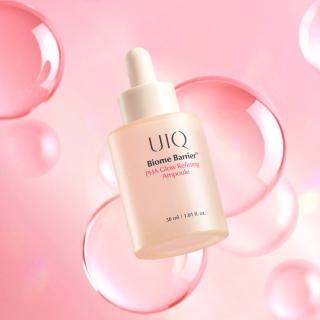Cироватка з глюконолактоном UIQ Biome Barrier™ PHA Glow Refining Ampoule, 30 мл