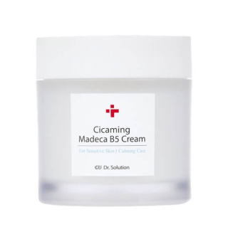 Успокаивающий крем с центеллой и пантенолом CU Dr.Solution Cicaming B5 Madeca Cream, 70 мл