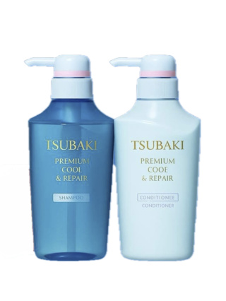 Набір TSUBAKI Premium Cool & Repair (шампунь 490 мл + кондиціонер 490 мл)