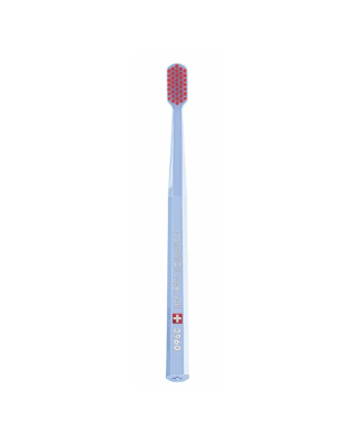 Зубна щітка Curaprox CS 3960 Super Soft, D 0,12 мм (щітка блакитна/щетина червона)