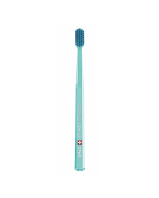 Зубна щітка Curaprox CS 3960 Super Soft, D 0,12 мм (щітка бірюзова/щетина синя)