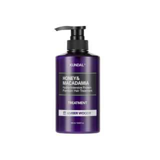 Кондиціонер для волосся Kundal Honey & Macadamia Protein Hair Treatment Amber Woody, 500 мл