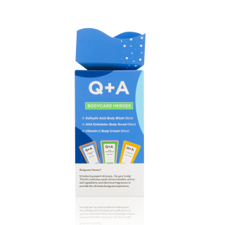 Подарунковий набір для тіла Q+A Bodycare Heroes Gift Set