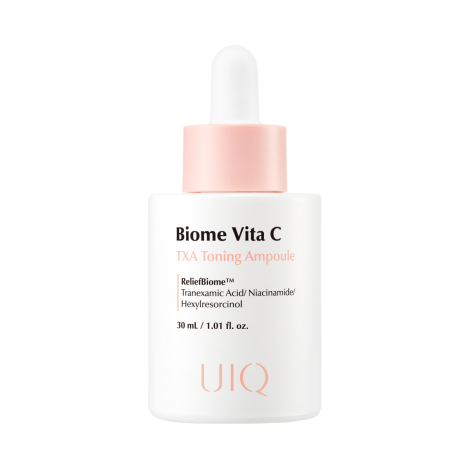 Освітлювальна концентрована сироватка з транексамовою кислотою UIQ Biome Vita C TXA Toning Ampoule, 30 мл