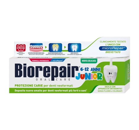 Зубная паста для детей Biorepair «Джуниор» от 6 до 12 лет, 75 мл