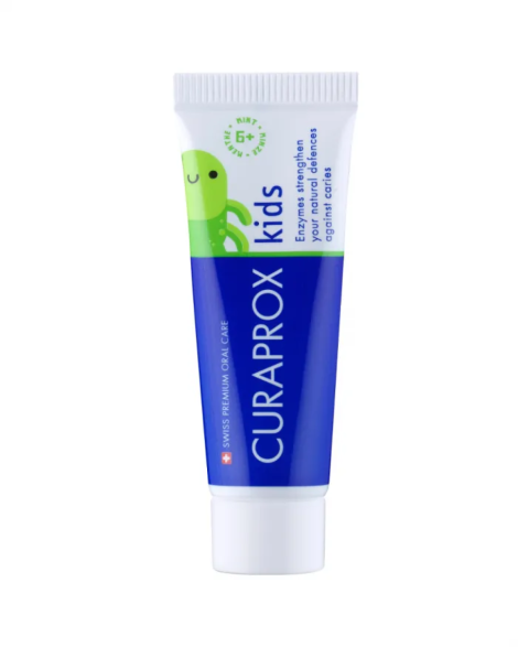 Дитяча зубна паста Curaprox Kids (м'ята), 10 мл