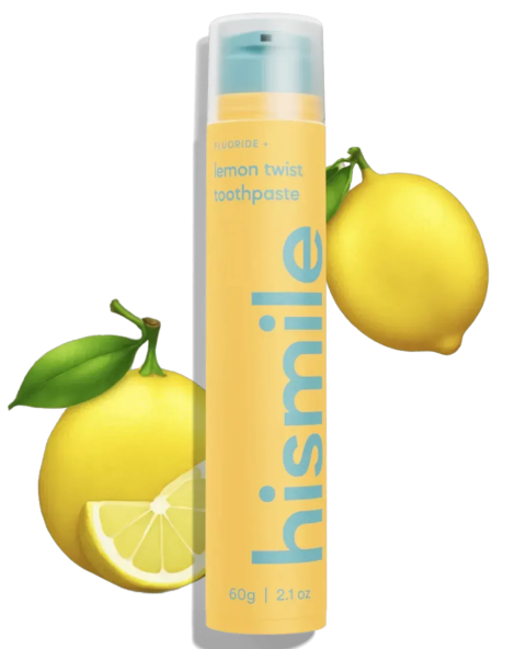 Зубная паста со вкусом лимона Hismile Lemon Twist Toothpaste, 60 г