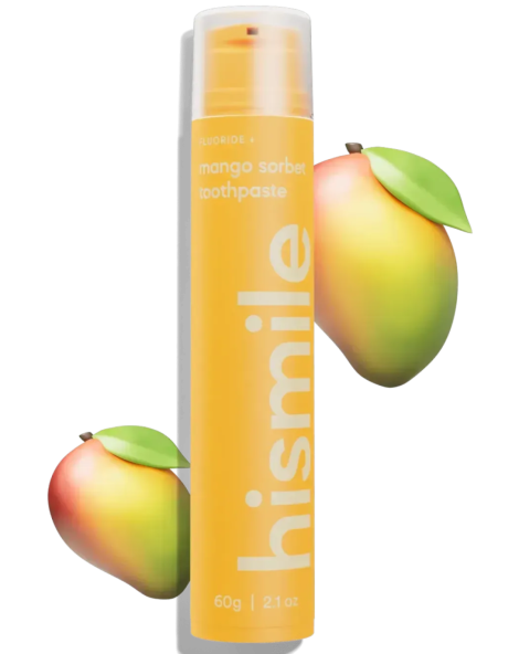 ﻿Зубная паста со вкусом манго Hismile Mango Sorbet Toothpaste, 60 г