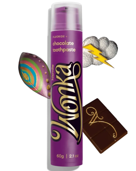 Зубная паста для мягкого отбеливания Hismile The Simpsons Purple Squishee Toothpaste, 60 г