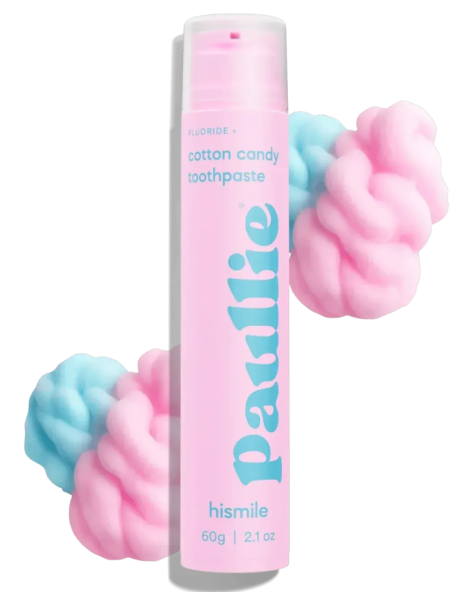 Зубная паста со вкусом сахарной ваты Hismile Cotton Candy Toothpaste, 60 г